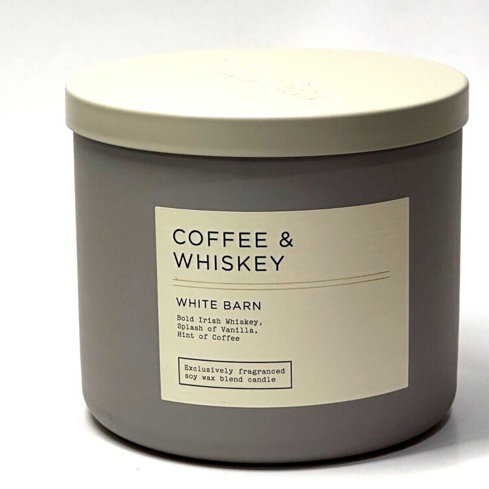 White Barn Coffee & Whiskey Candle